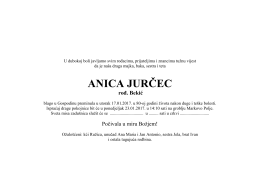 ANICA JURČEC ro . Bekić