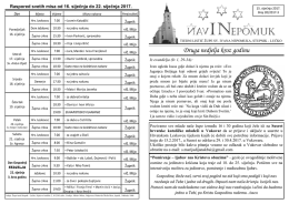 Druga nedjelja kroz godinu - Župa Stupnik