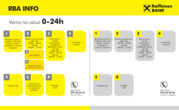 RBA INFO usluge
