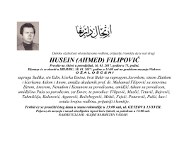 husein (ahmed) filipović