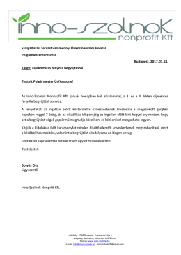 Tájékoztatás fenyőfa begyűjtésről