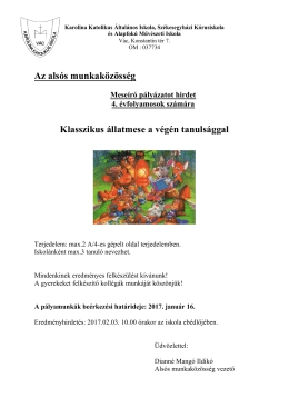 Karolina Nap alsos mes eíró pályázat-2017