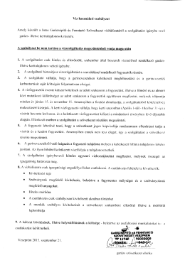 Vízhasználati szabályzat