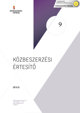 Itt - K&ouml;zbeszerz&eacute;si Hat&oacute;s&aacute;g
