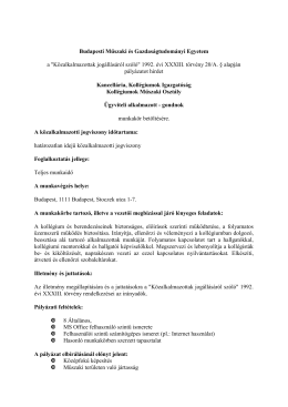 "Közalkalmazottak jogállásáról szóló" 1992. évi XXXIII. t