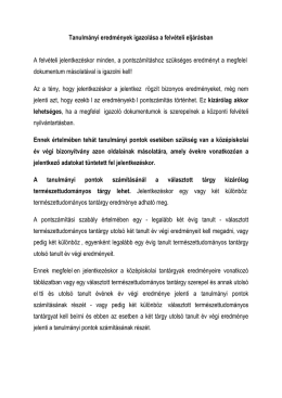 Tudnivalók
