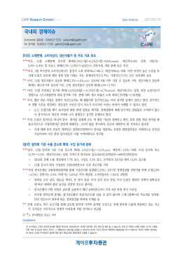 국내외 경제이슈