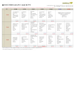 연세대 국제캠퍼스[송도2학사 나눌샘] 1월 1주차