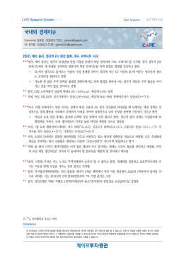 국내외 경제이슈
