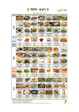 행복한 냠냠시간