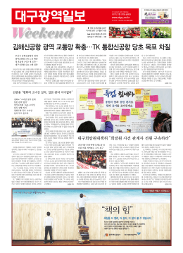 김해신공항 광역 교통망 확충…TK 통합신공항 당초 목표 차질