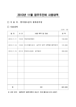 2013년 부패방지 자율제도개선 추진계획