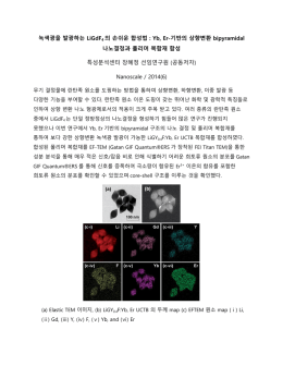 녹색광을 발광하는 LiGdF4 의 손쉬운 합성법 : Yb, Er