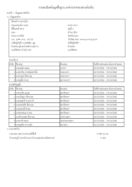 รายละเอียดข้อมูลพื้นฐาน องค์กรปกครองส่วนท้อ