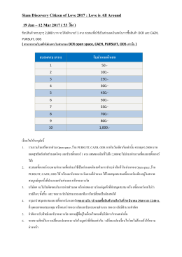 Love is All Around 19 Jan – 12 Mar 2017 ( 53 วัน )