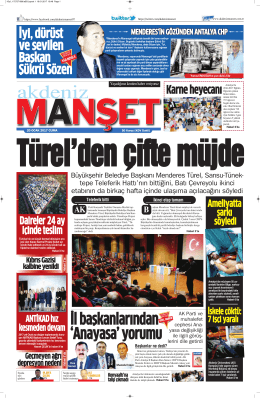 İl başkanlarından `Anayasa` yorumu