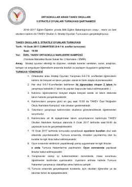 Ortaokul şartname i&ccedil;in tıklayınız.