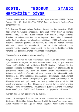 bodto - Bodrum G&uuml;ncel Haber