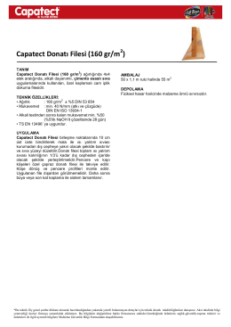 Capatect Donatı Filesi (160 gr/m )