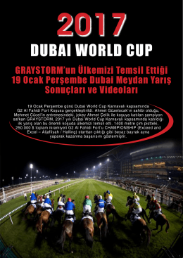dubai world cup - liderform.com.tr