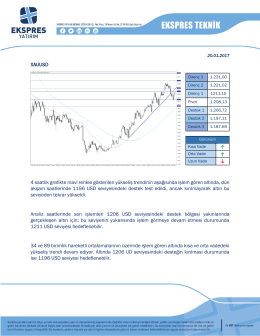 XAUUSD 4 saatlik grafikte mavi renkle gösterilen