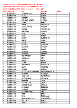 İdari Yargılama Hukuku(Tek)