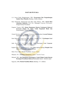 daftar pustaka - Widyatama Repository Home