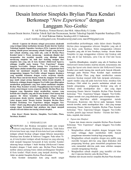 dengan Langgam Neo-Gothic - Institut Teknologi Sepuluh Nopember