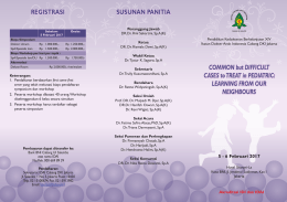 COMMON but DIFFICULT CASES to TREAT in PEDIATRIC