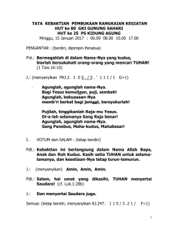 Liturgi 15 Januari 2017 Revisi 1