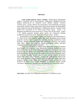 ix ABSTRAK Arista Syaiful Khoirul Anwar, (412061