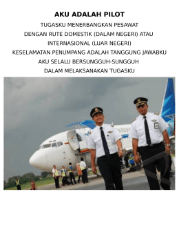 AKU ADALAH PILOT