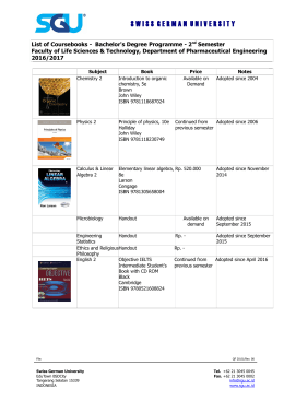 Information Master Degree