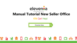 Tutorial - Pencairan Dana (New 2017) - Seller Zone