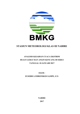 stasiun meteorologi klas iii nabire - E