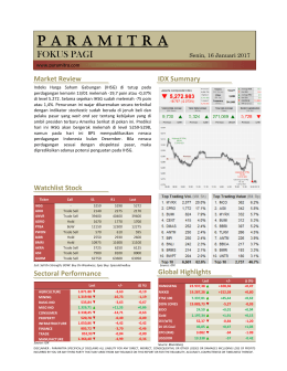 IHSG akan bergerak melemah di level 5259-5298