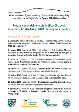 program informačního střediska