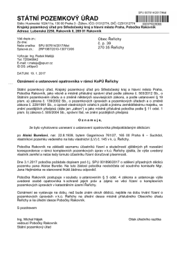 státní pozemkový úřad