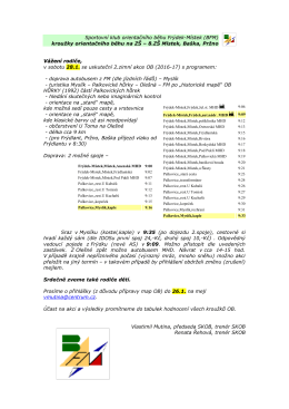 ZDE - Sportovní klub orientačního běhu Frýdek