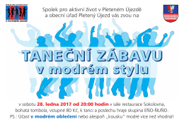 Pozvánka na taneční zábavu