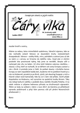 Leden 2017 - 94. skautský oddíl