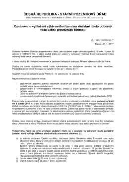 česk&aacute; republika - st&aacute;tn&iacute; pozemkov&yacute; &uacute;řad