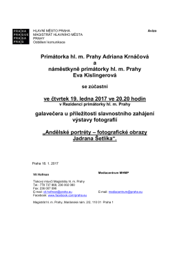 HLAVN&Iacute; MĚSTO PRAHA