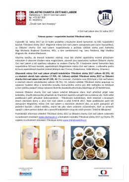 OBLASTN&Iacute; CHARITA &Uacute;ST&Iacute; NAD LABEM