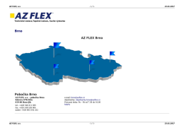 Tisk jako PDF - AZ FLEX, a.s.