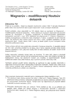 dotazník – duchovní dary