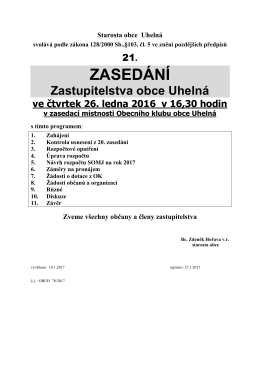 ZASEDÁNÍ
