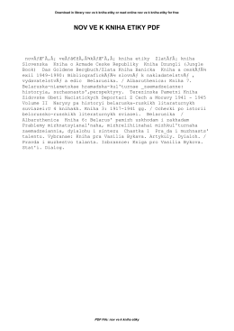 nov ve k kniha etiky pdf