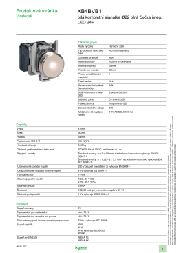 XB4BVB1 - OPS Schneider Electric