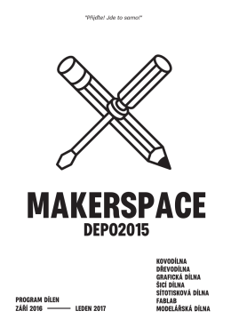 Nové kurzy od září v Makerspace